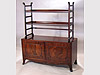 Regency Mahogany Custom Bookcase