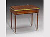 Louis Philippe Mahogany Writing/Games Table