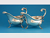 Pair of George III Silver Sauce Boats