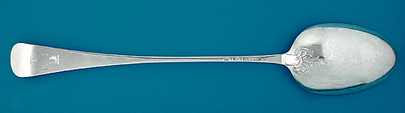 GEORGE II SILVER HASH SPOON