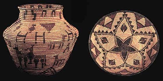 Apache Polychrome Baskets