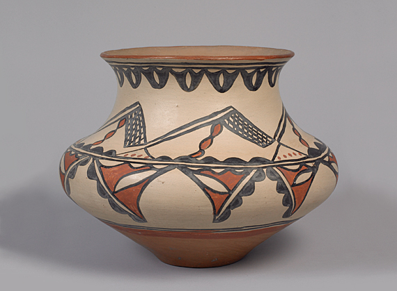 San Ildefonso Polychrome Olla