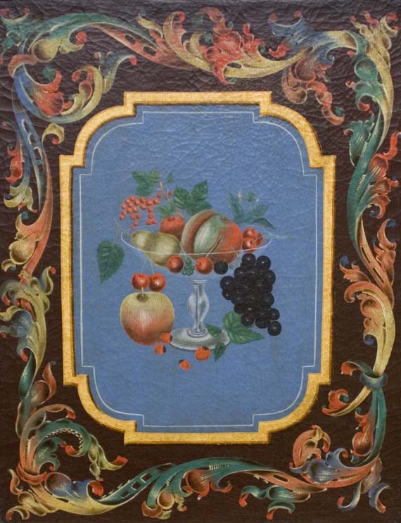 Oil on Canvas of Primitive Still Life