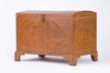 Small Tulip Poplar Sheraton Blanket Chest