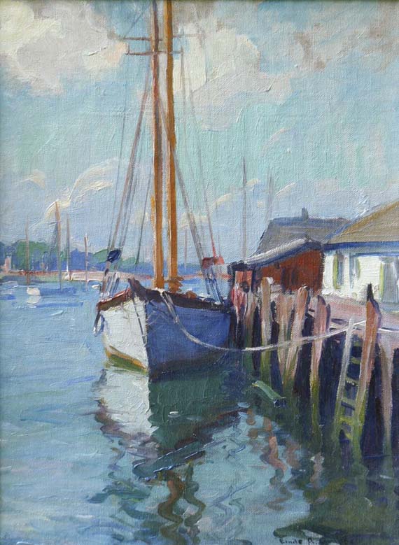Untitled Harbor Scene