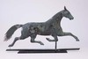 Large Copper Running Horse Weathervane