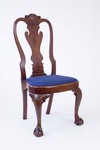 Walnut Queen Anne Balloon Seat Side Chair