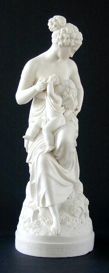 A Parian Figural Group ~ <i>Cupid Betrayed</i>