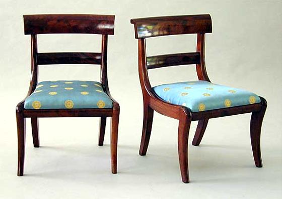 Pair of Classical Children's Chairs