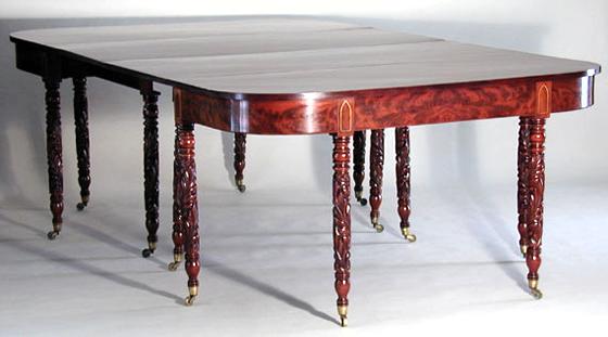 A Federal Two-Part Dining Table
