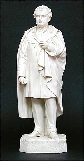 A Parian Figure ~ Massachusetts Governor Andrew