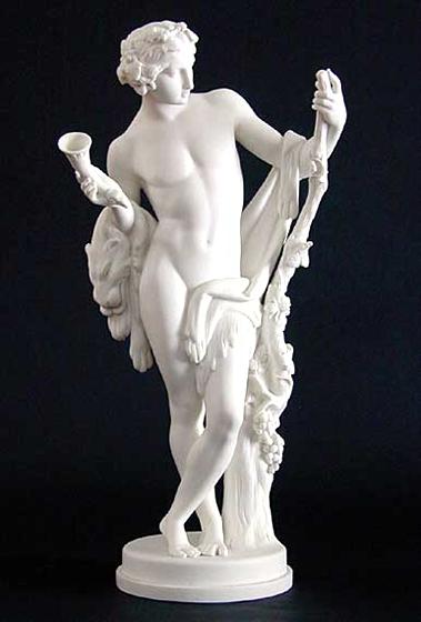 Parian Figure ~ <i>Bacchus</i>