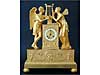 Figural Gilt Bronze Clock