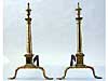 A Pair of Federal Andirons