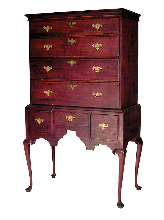 An Exceptional Queen Anne High Chest