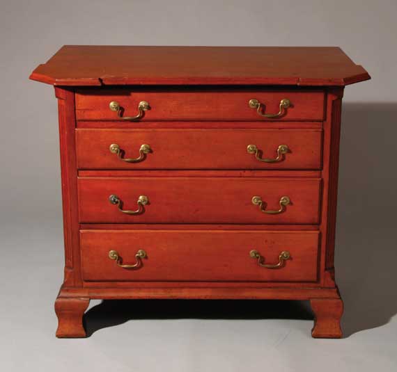 Chippendale Cherry Chest