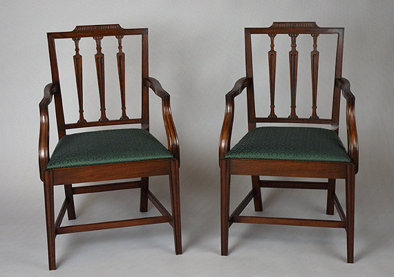 One of twenty four Chairs Produced for the Gracie Mansion Conservancy