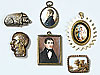 A Miscellaneous Group of Miniatures & Jewelry