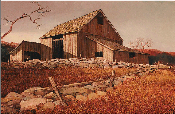 Autumn of a Barn
