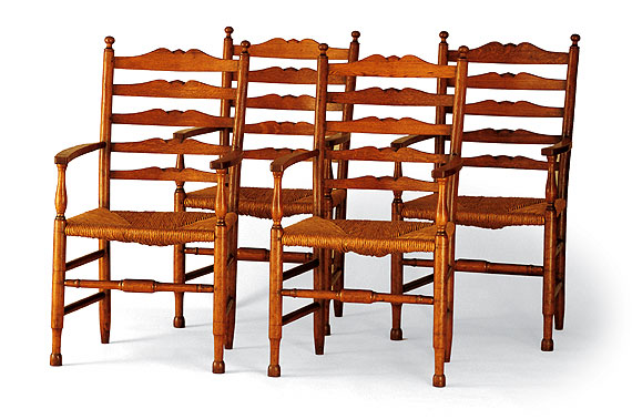 Set of Four Armchairs