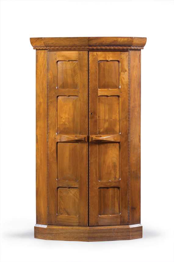 A Hampshire School Corner Cabinet