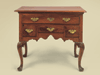 Queen Anne Figured Walnut Lowboy