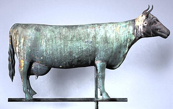 Stylized Cow Weathervane