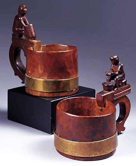 Carved Drinking Cups