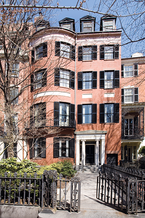 Interiors of Beacon Hill, Boston by B.W. Moore, G. Weesner from